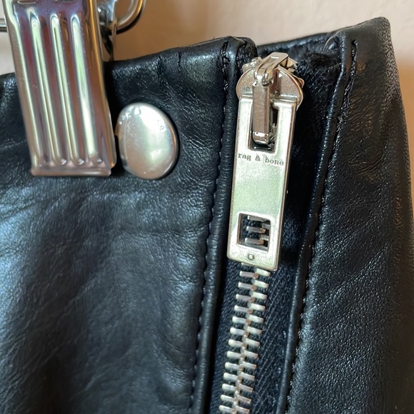 Rag & Bone 100% leather skirt - Picture 6 of 9